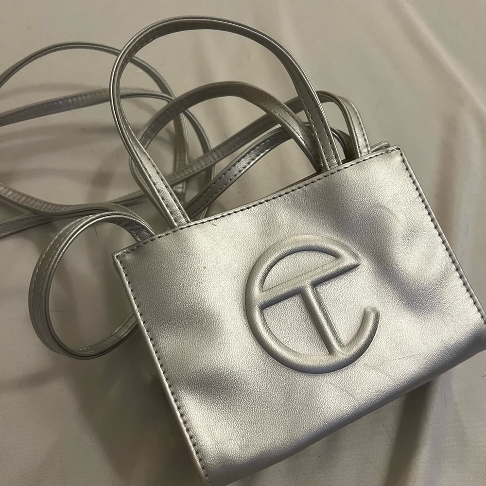 Small Mini Telfar - Silver